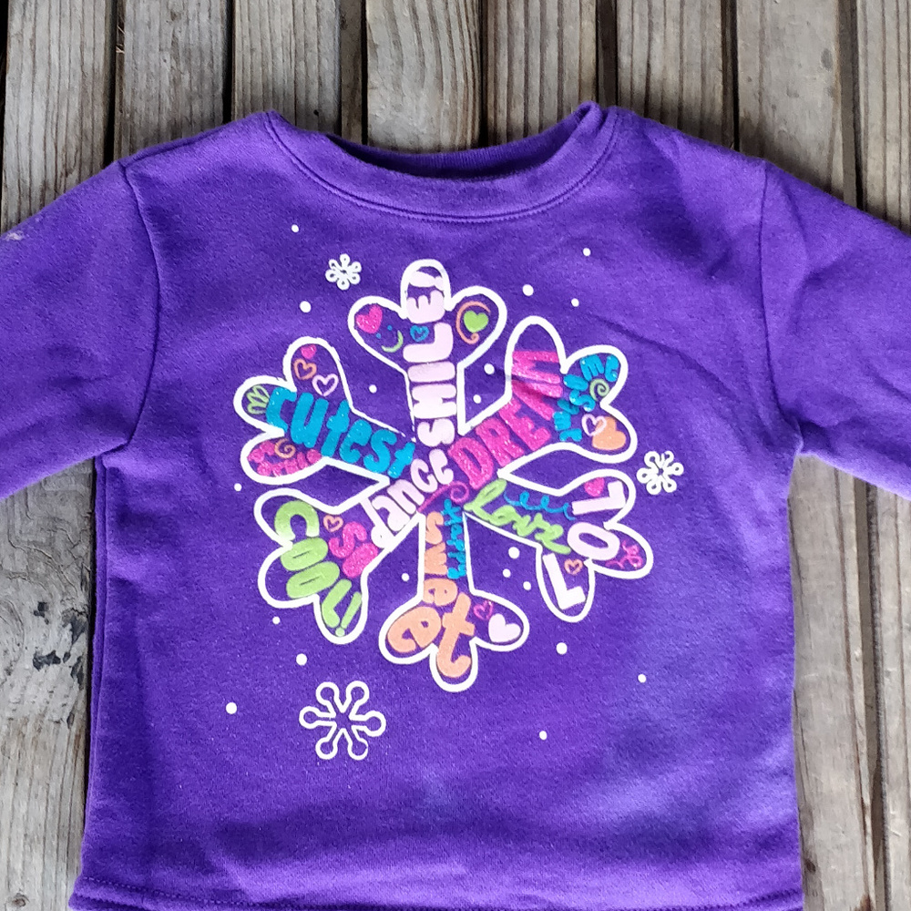 Garanimals 24Mo Snowflake Graphic Sweatshirt